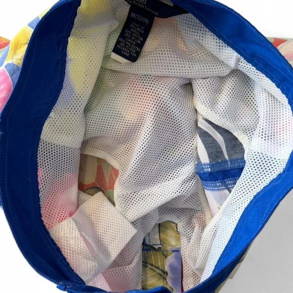 Vintage Polo by Ralph Lauren Multicolored Floral Swim‎ Trunks